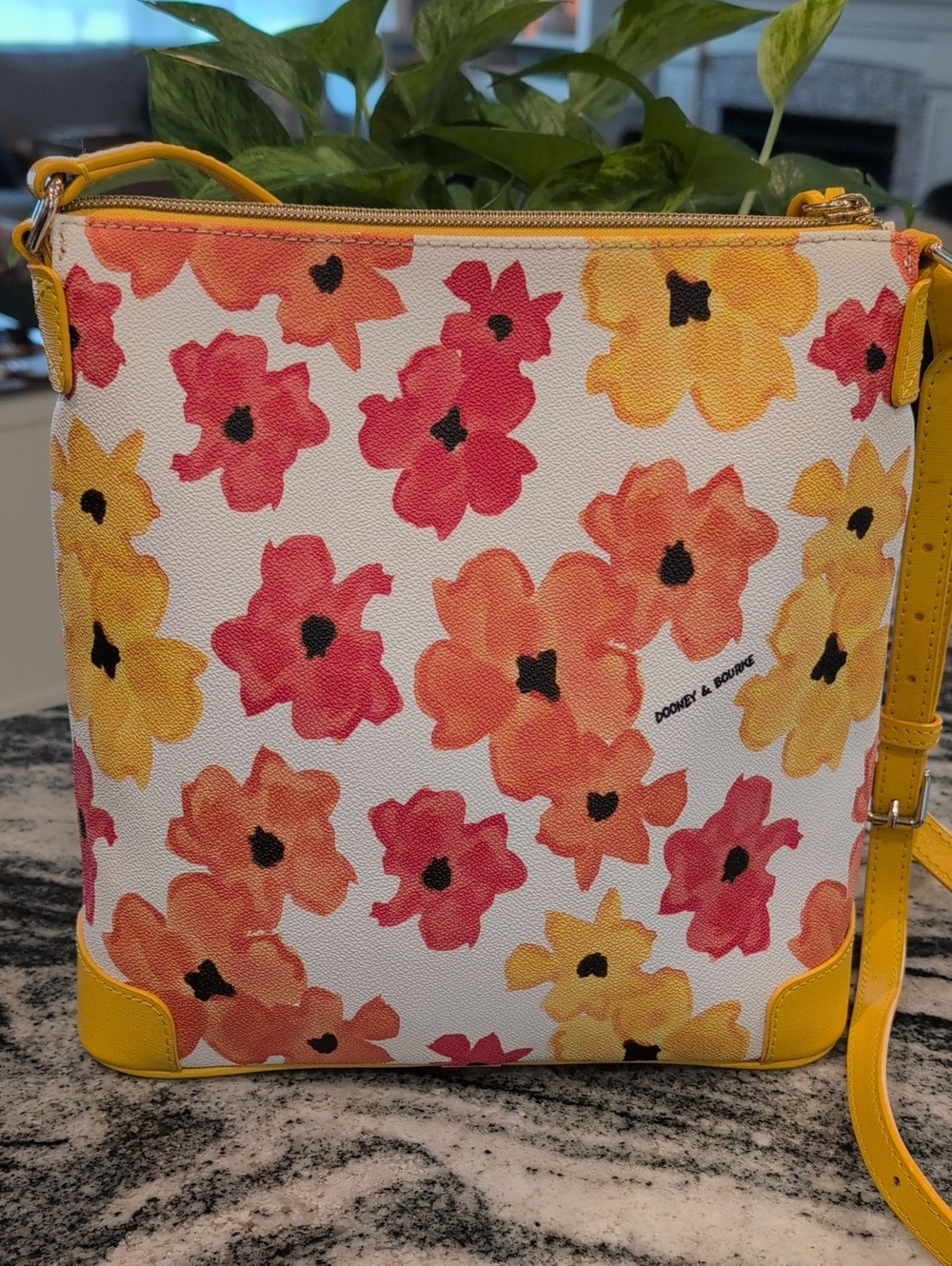 Dooney & Bourke Floral Crossbody Bag - Picture 5 of 9